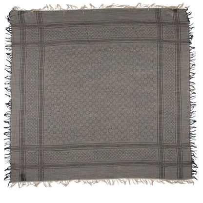 Gucci Silk Wool Monogram Diamante 140cm Shawl (SHF-ZU4gQZ)