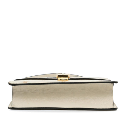 Gucci Small Bee Star Sylvie Satchel (SHG-3HcVoI)