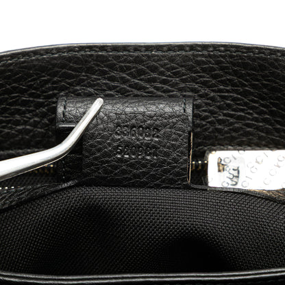 Gucci Small Calfskin Bamboo Shopper Satchel
