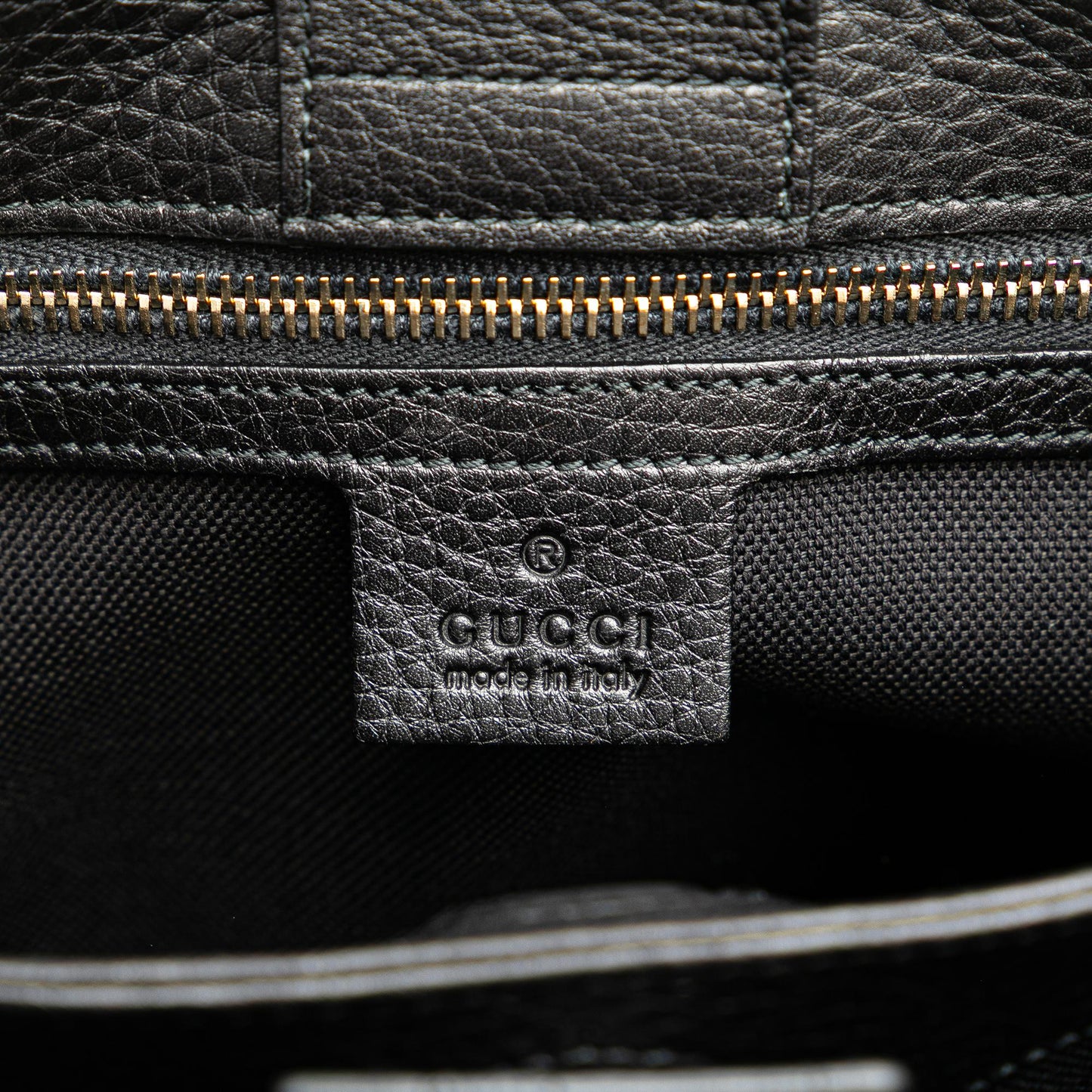 Gucci Small Calfskin Bamboo Shopper Satchel