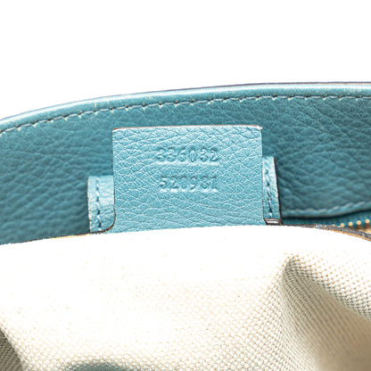 Gucci Small Calfskin Bamboo Shopper Satchel