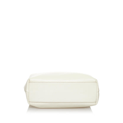 Gucci Small D-Ring Leather Tote Bag (SHG-30800)