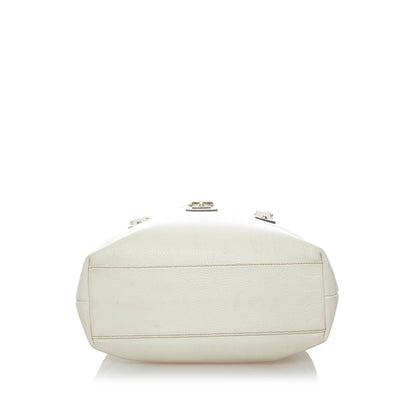 Gucci Small D-Ring Leather Tote Bag (SHG-32490)