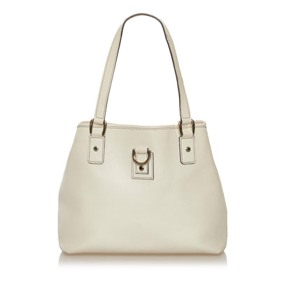 Gucci Small D-Ring Leather Tote Bag (SHG-34403)