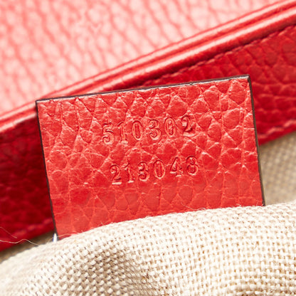 Gucci Small Dollar Calf Interlocking G Satchel (SHG-r6v8hg)