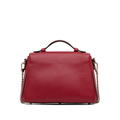 Gucci Small Dollar Calf Interlocking G Satchel (SHG-Pgcutx)