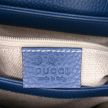 Gucci Small Dollar Calf Interlocking G Satchel