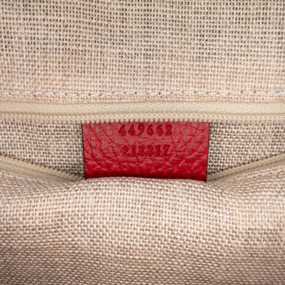Gucci Small Dollar Calfskin GG Charm Dome Satchel