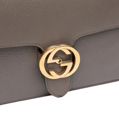 Gucci Small Dollar Calfskin Interlocking G Crossbody