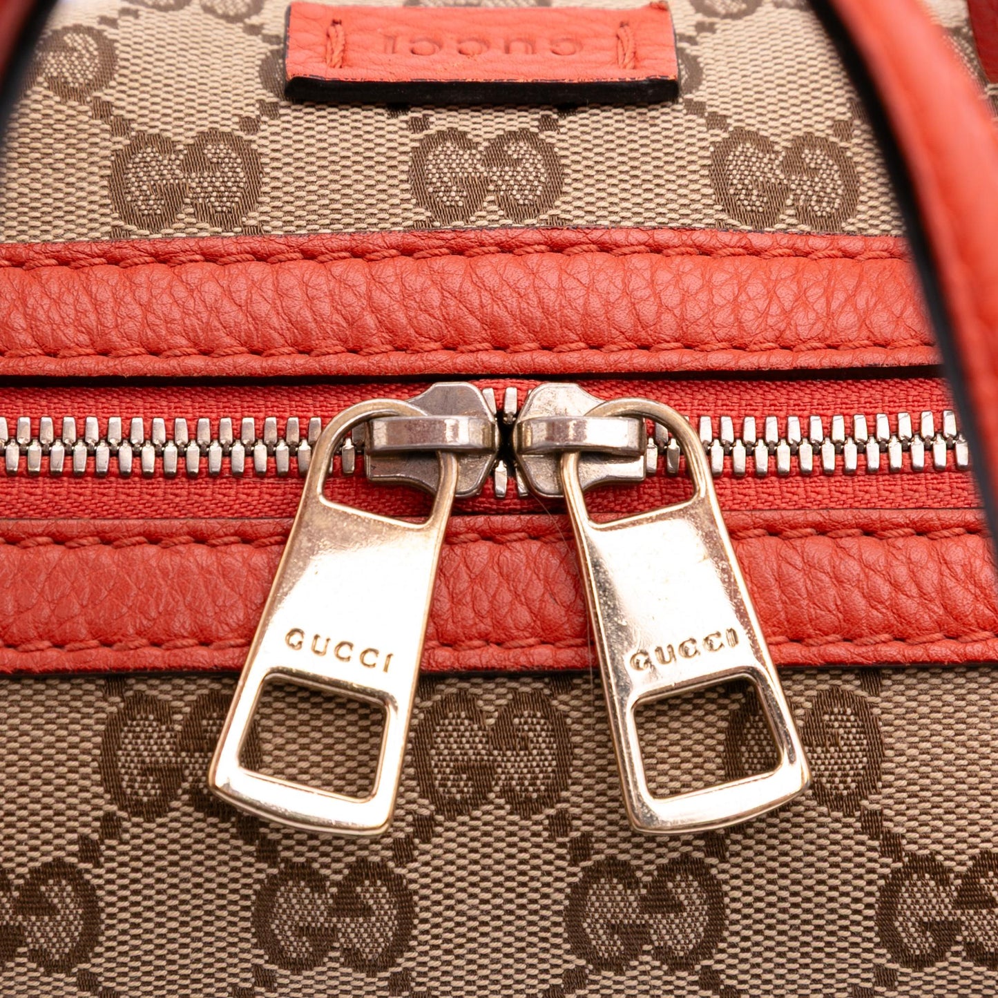 Gucci Small GG Canvas Belted Satchel