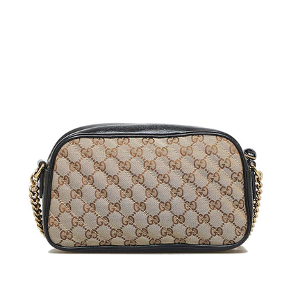 Gucci Small GG Canvas Marmont Crossbody (SHG-dW81JW)