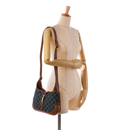 Gucci Small GG Denim Jackie 1961 (SHG-2taylF)
