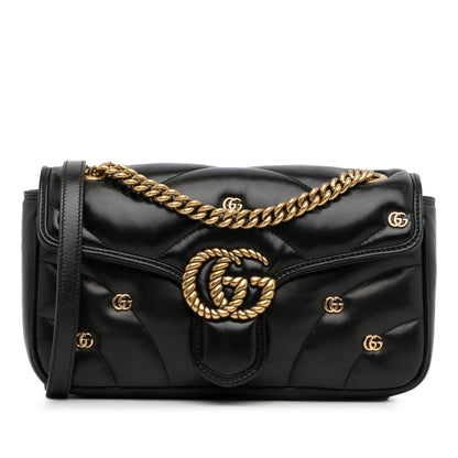 Gucci Small GG Marmont 2.0 Shoulder Bag (SHG-An05ST)