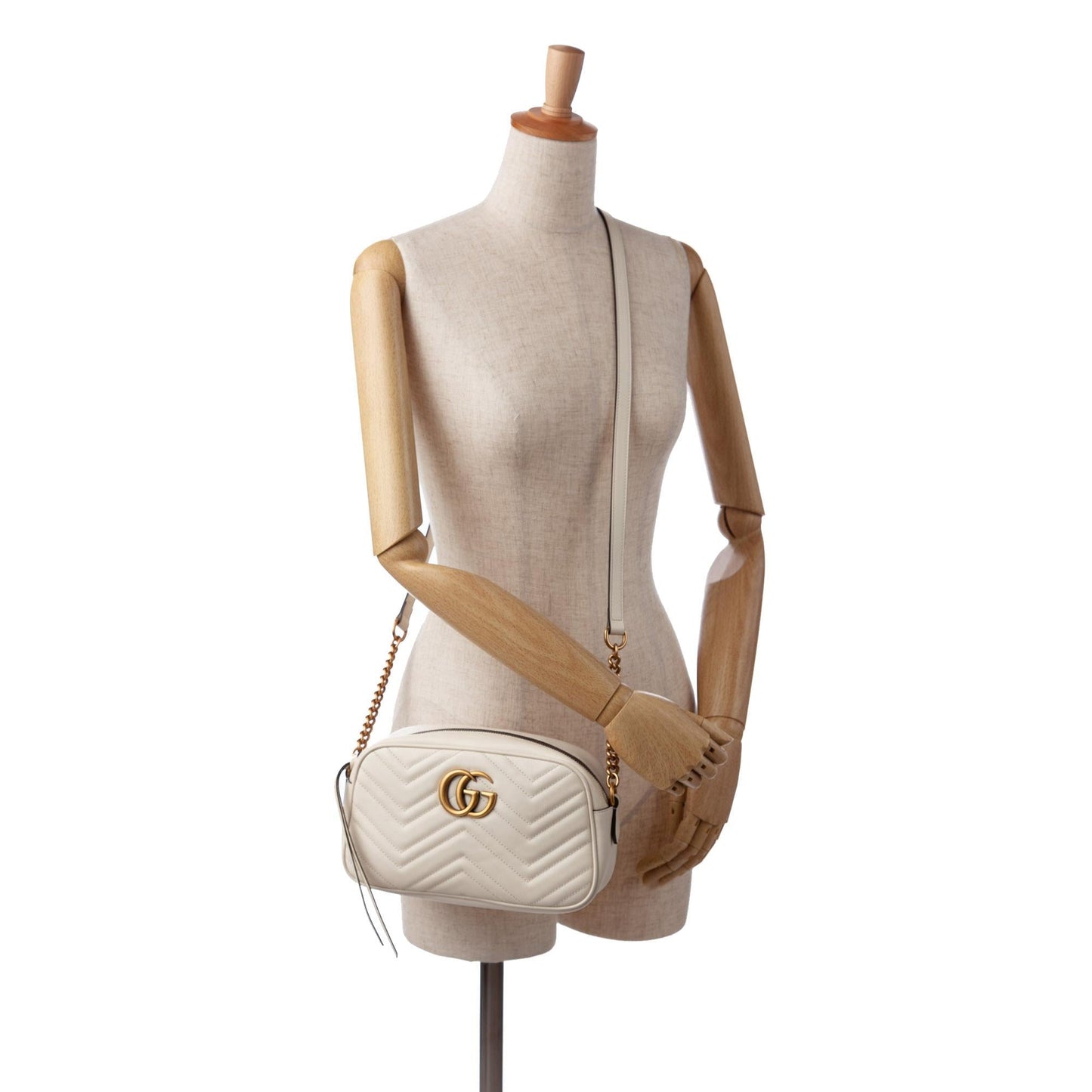 Gucci Small GG Marmont Crossbody Bag (SHG-A87tyz)