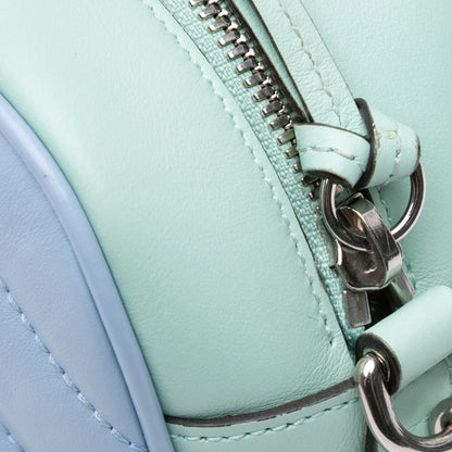 Gucci Small GG Marmont Diagonal Matelasse Leather Crossbody