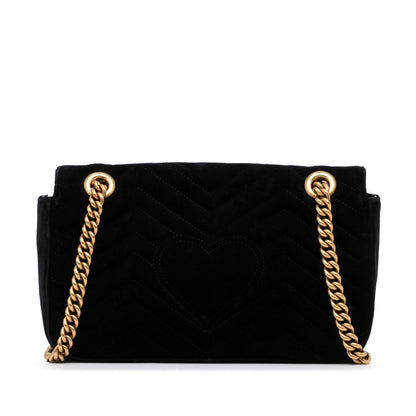Gucci Small GG Marmont Matelasse Crossbody (SHG-UKnsD6)