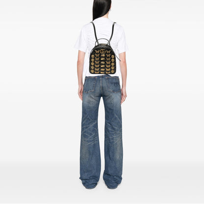 Gucci Small GG Marmont Matelasse Leather Animalier Backpack