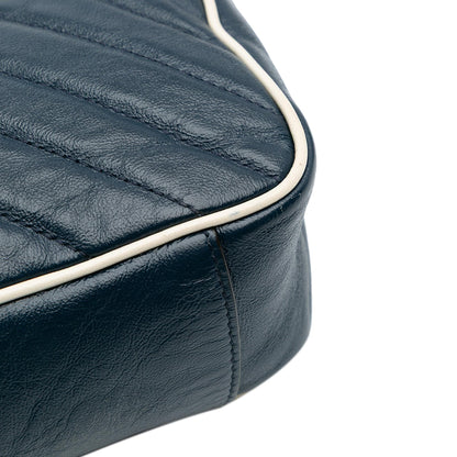 Gucci Small GG Marmont Matelasse Leather Torchon Flap Crossbody