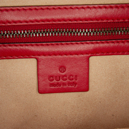 Gucci Small GG Marmont Sylvie Top Handle Satchel (SHG-oIkSJi)