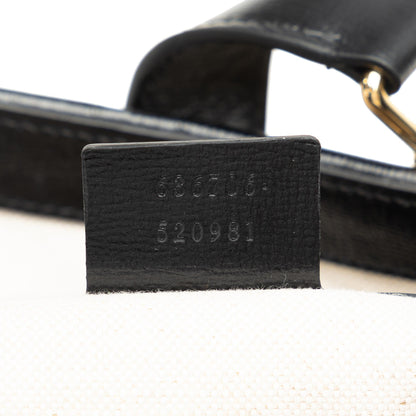 Gucci Small GG Print Leather Jackie 1961 Bag (SHG-nLCbtl)