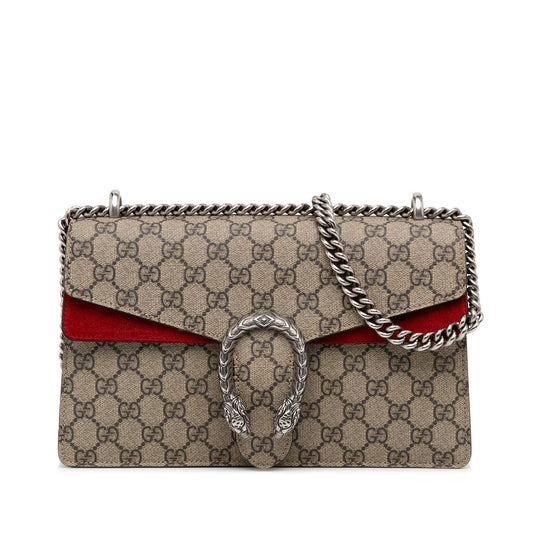 Gucci Small GG Supreme Dionysus Shoulder Bag (SHG-v7SDj4)