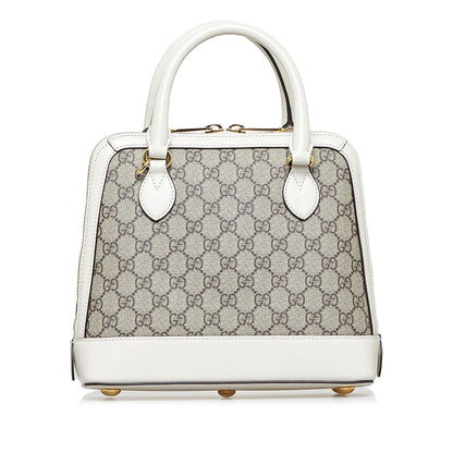 Gucci Small GG Supreme Horsebit 1955 Satchel