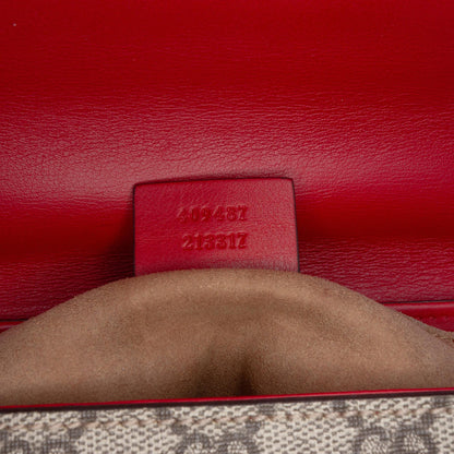 Gucci Small GG Supreme Padlock Crossbody