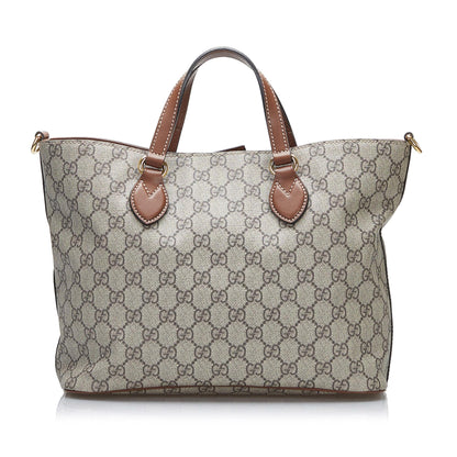 Gucci Small GG Supreme Satchel (SHG-vWVOWc)
