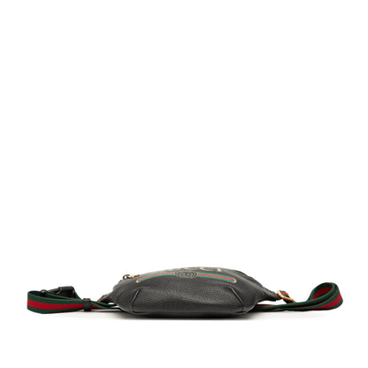 Gucci Small Grained Calfskin Logo Belt Bag