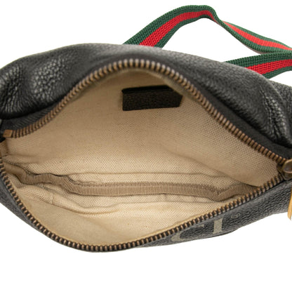 Gucci Small Grained Calfskin Logo Belt Bag