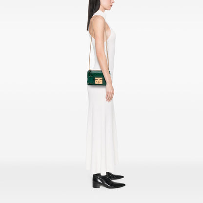 Gucci Small Guccissima Padlock Crossbody