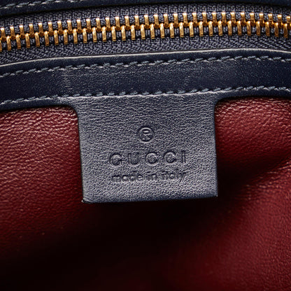 Gucci Small Horsebit 1955 Canvas Top Handle (SHG-QIxwtd)