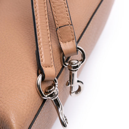 Gucci Small Leather Bamboo Daily Satchel