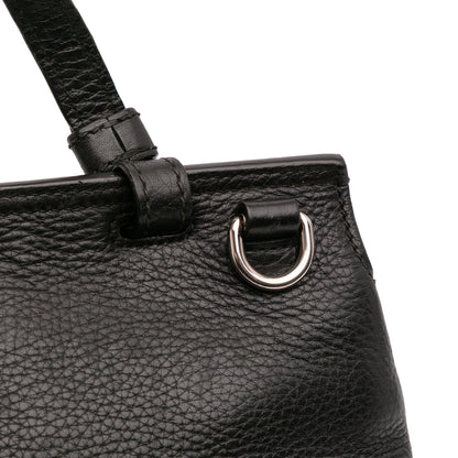 Gucci Small Leather Bamboo Daily Satchel