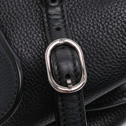 Gucci Small Leather Bamboo Daily Satchel