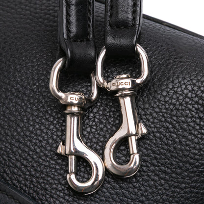 Gucci Small Leather Bamboo Daily Satchel