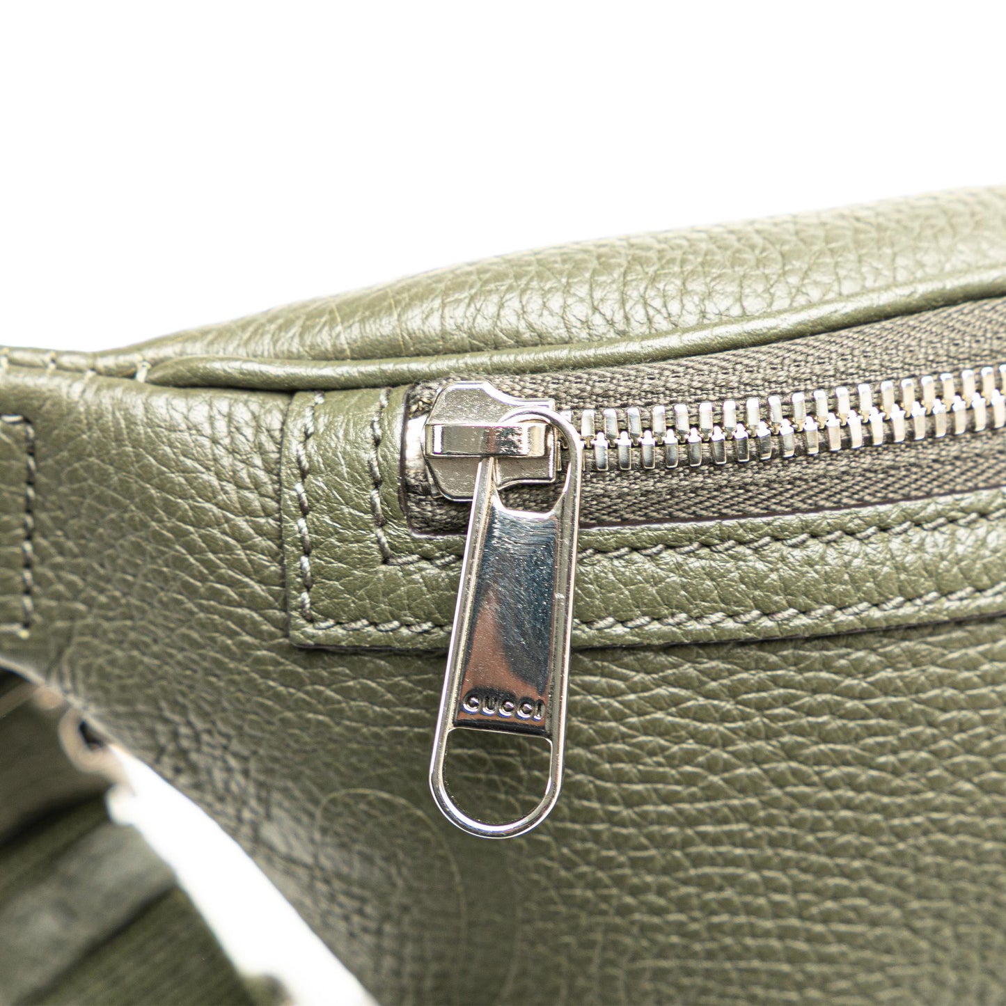 Gucci Small Leather Jumbo GG Belt Bag