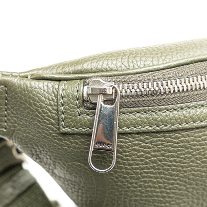 Gucci Small Leather Jumbo GG Belt Bag
