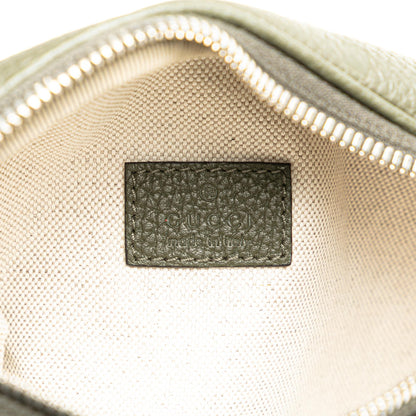 Gucci Small Leather Jumbo GG Belt Bag