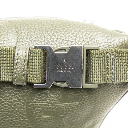 Gucci Small Leather Jumbo GG Belt Bag