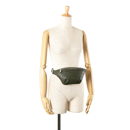 Gucci Small Leather Jumbo GG Belt Bag