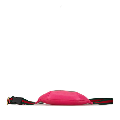 Gucci Small Leather Logo Belt Bag (SHG-mG97QA)