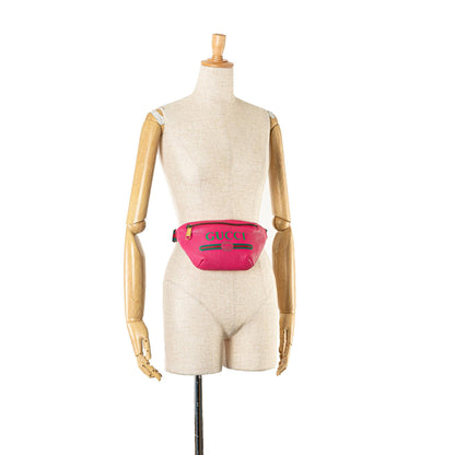 Gucci Small Leather Logo Belt Bag (SHG-mG97QA)