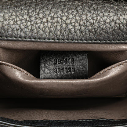 Gucci Small Leather Miss Bamboo Crossbody