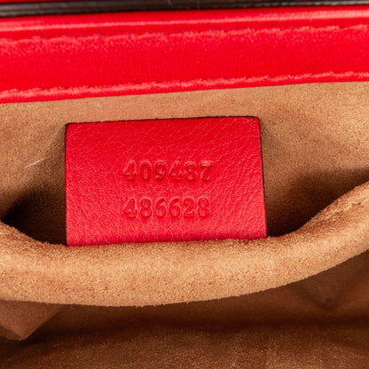 Gucci Small Leather Padlock Crossbody Bag (SHG-IOXwm8)