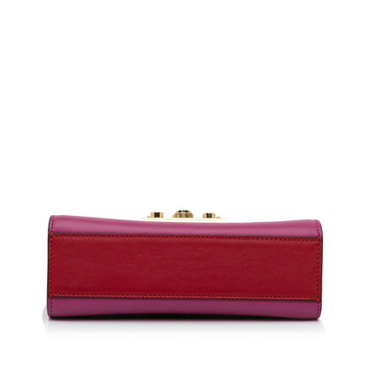 Gucci Small Leather Padlock Crossbody Bag (SHG-IOXwm8)