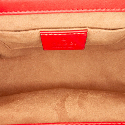 Gucci Small Leather Padlock Crossbody Bag (SHG-IOXwm8)