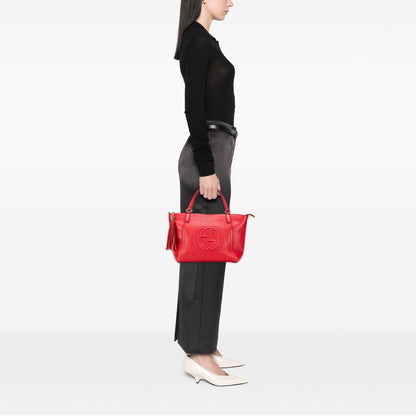 Gucci Small Leather Soho Cellarius Satchel