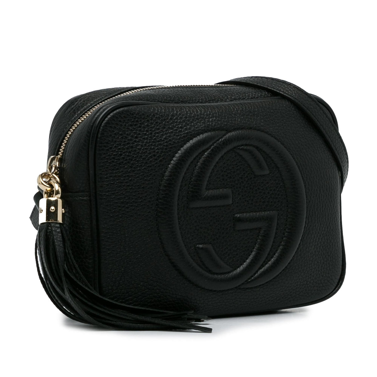 Gucci Small Leather Soho Disco Crossbody (SHG-31a1PN)