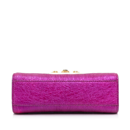 Gucci Small Metallic Padlock Crossbody (SHG-vepPaF)